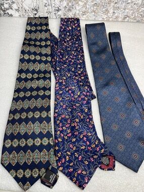 Christian Dior Tie Lot USA Made (3 Ties)